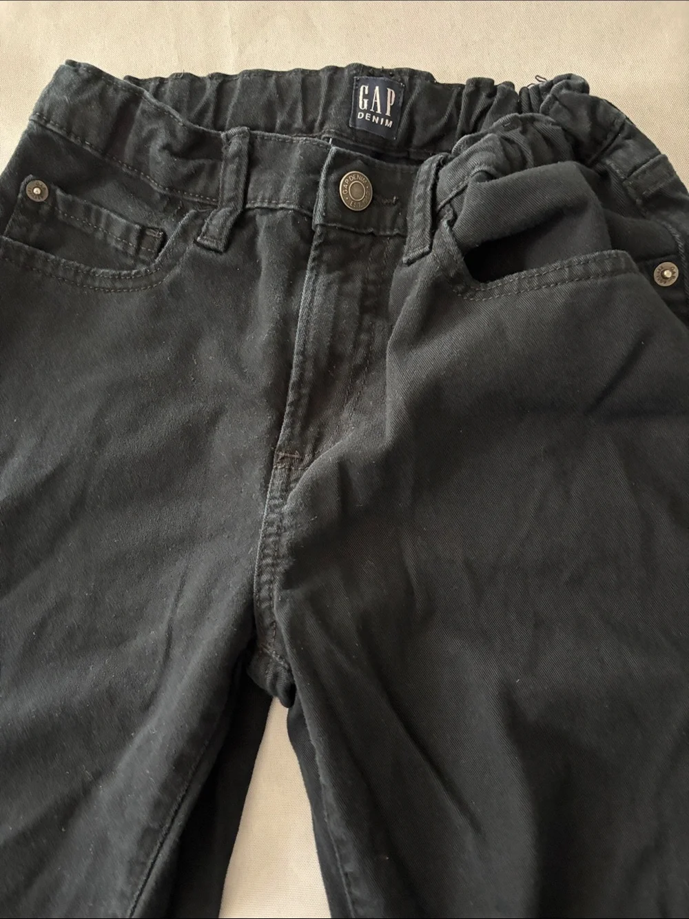 GAP Black Wide-Leg Pants kids size 12